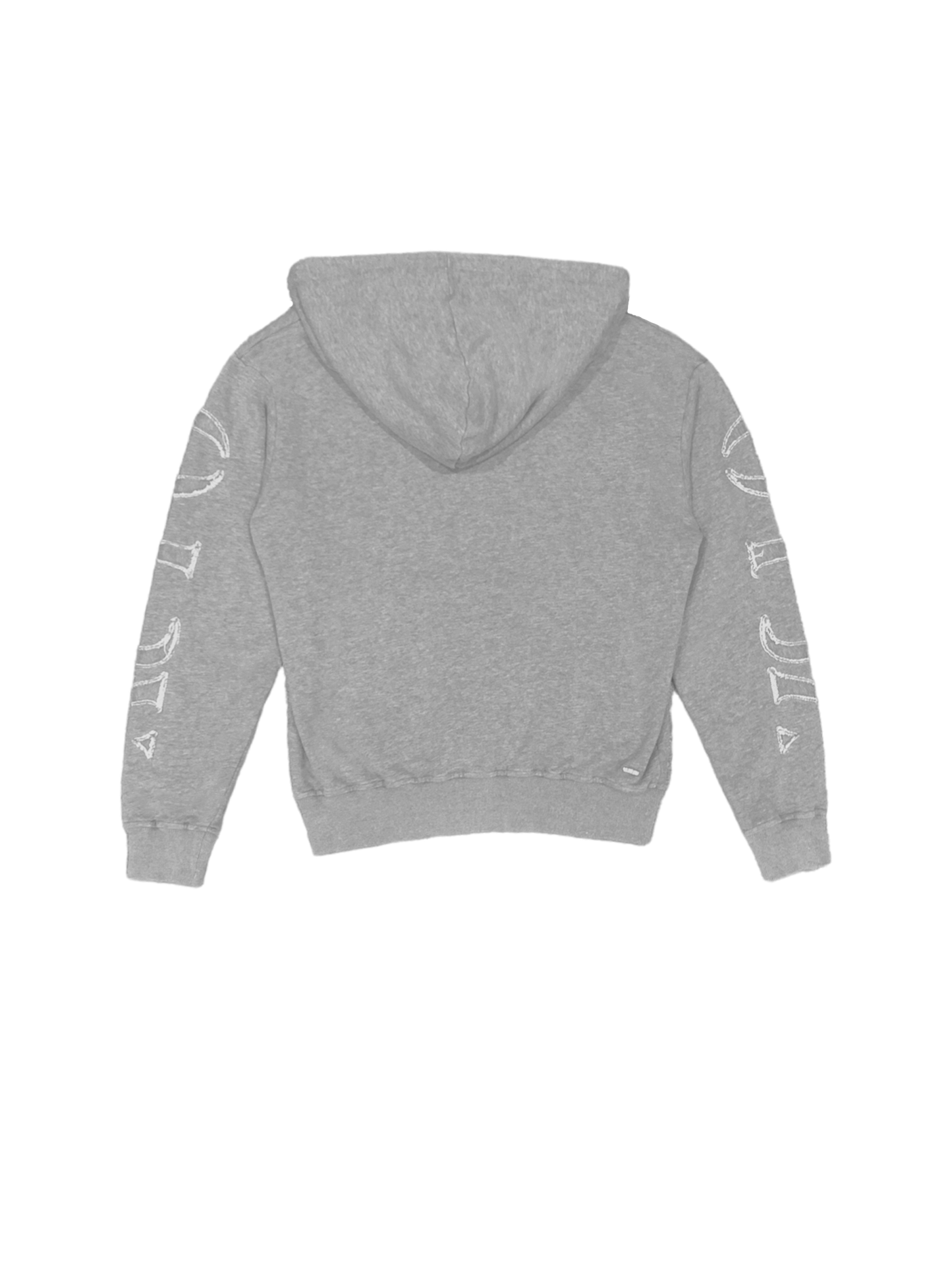 Washed Grey Auto Hoodie