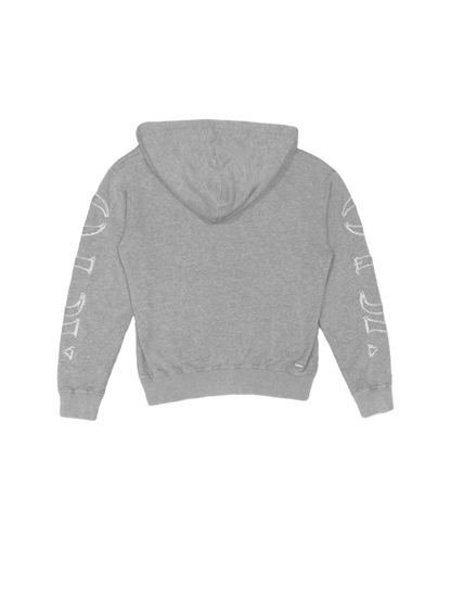 Washed Grey Auto Hoodie